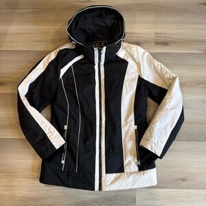 NILS Black and White Insulated Ski Jacket Women’s 12
